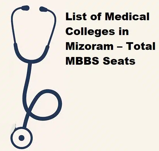 List of Medical Colleges in Mizoram – Total MBBS Seats