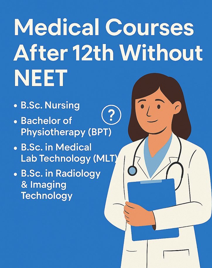 Medical Courses After 12th Without NEET