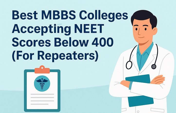 MBBS Colleges Accepting NEET Scores Below 400